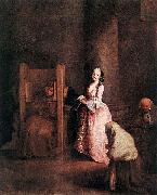 Pietro Longhi The Confession oil painting